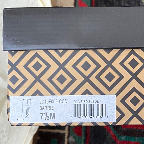 Charles by Charles David Barrie Olive Suede Boots - Picture 11 of 12